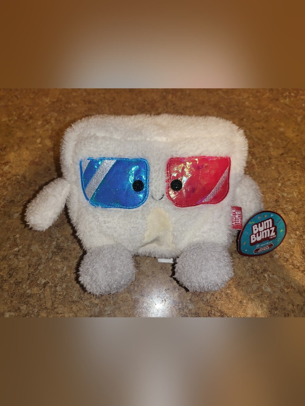 Bumbumz Vibrant 3D Glasses "Gigi" Plush